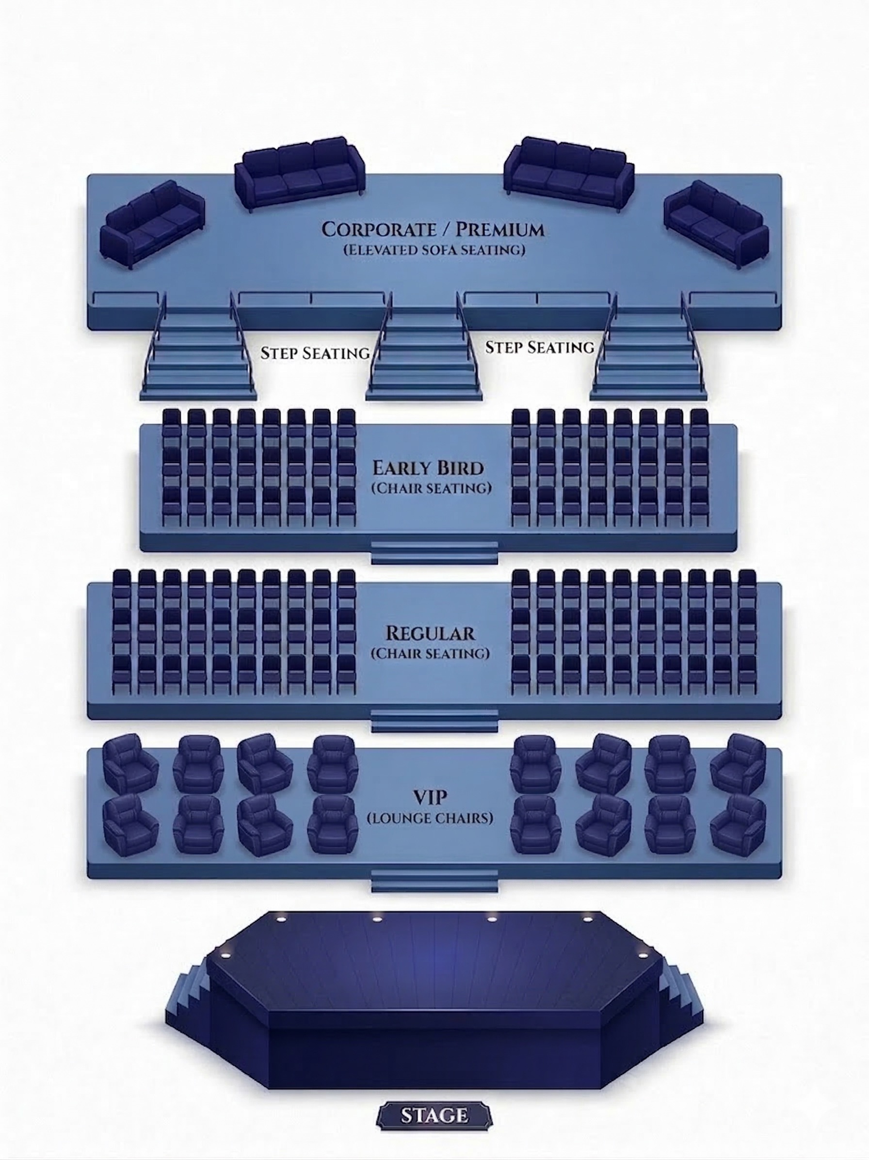 RAAS seating layout